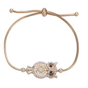 Adjustable Owl Bracelet